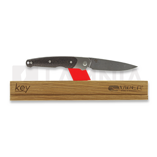 Viper Key Damascus kääntöveitsi, bronze carbon fiber VA5978FCB