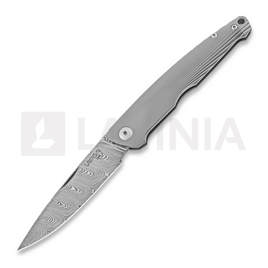 Viper Key Damascus folding knife, titanium VA5976D3TI