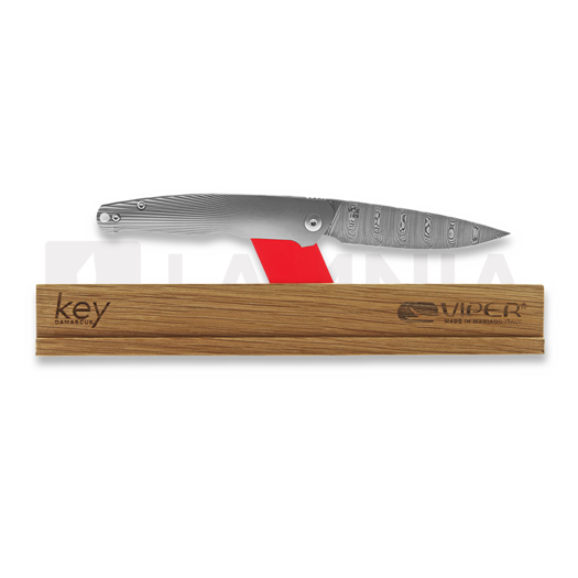 Zavírací nůž Viper Key Damascus, titanium VA5976D3TI