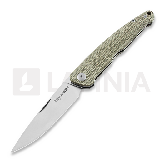 Zavírací nůž Viper Key Micarta, zelená V5976CV
