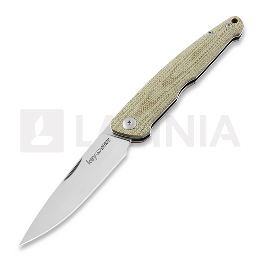 Viper Key Micarta 접이식 나이프, natural V5976CN