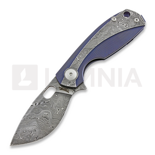Viper Lille Damascus sulankstomas peilis