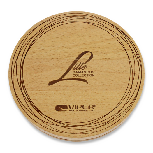 Couteau pliant Viper Lille Damascus, bronze VA5964BR