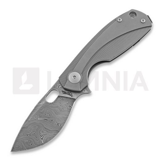 Saliekams nazis Viper Lille Titanium Damascus