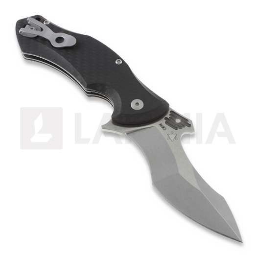 Viper Maga Carbon Fiber sulankstomas peilis, stonewashed V5912FC
