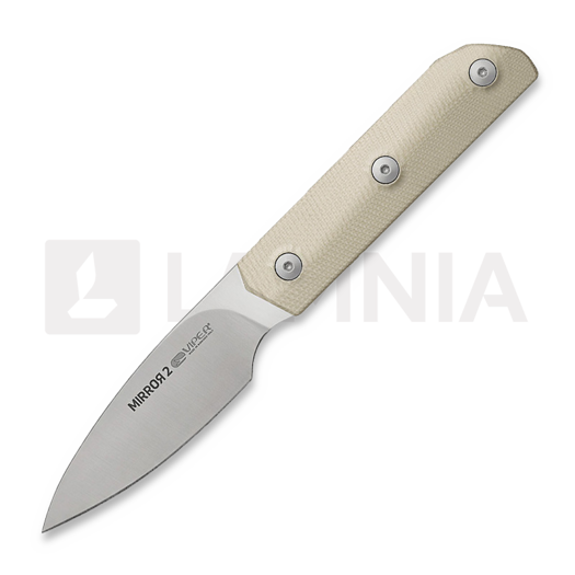 Nuga Viper Mirror 2 - Satin - Ivory G10 VT4062GI