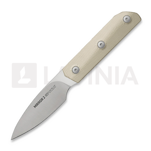 Viper Mirror 2 - Satin - Ivory G10 סכין VT4062GI