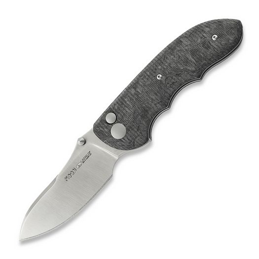 Navalha Viper Moon, Satin, Black Dark Matter CF V6008FCM