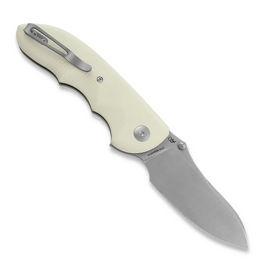 Viper Moon kääntöveitsi, Satin, Ivory G10 V6008GI