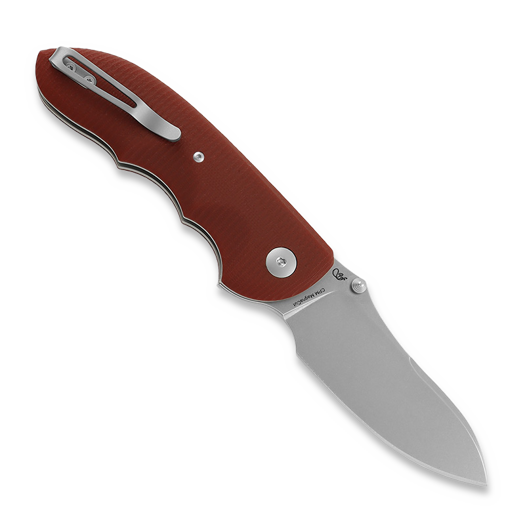 Viper Moon kääntöveitsi, Stonewashed, Red G10 V6010GR
