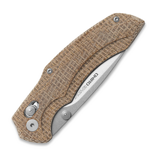 Viper Oniro - Stonewashed - Canvas Micarta folding knife, Brown burlap V6012IM