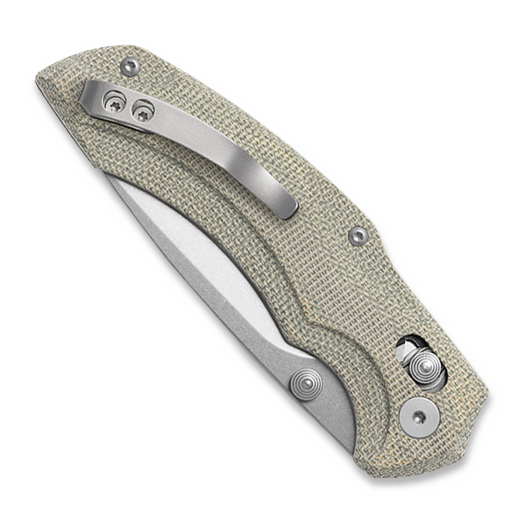 Viper Oniro - Stonewashed - Canvas Micarta k&auml;&auml;nt&ouml;veitsi, vihre&auml; V6012CG