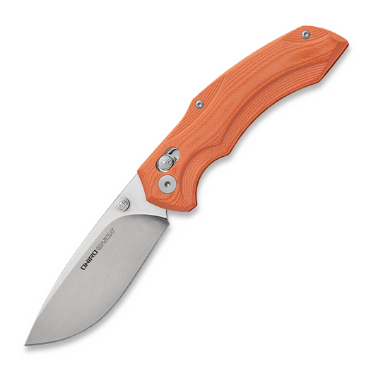 Navalha Viper Oniro - Stonewashed - G10, laranja V6012GO