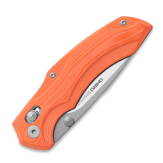 Viper Oniro - Stonewashed - G10 kääntöveitsi, oranssi V6012GO