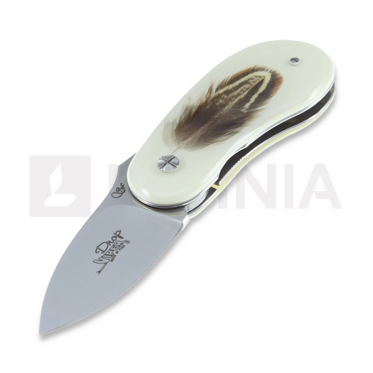 Viper Piuma kääntöveitsi, resin/pheasant feather V5700IN-FO
