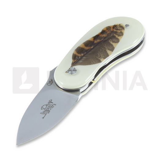 Navalha Viper Piuma, resin/woodcock feather V5700IN-BC