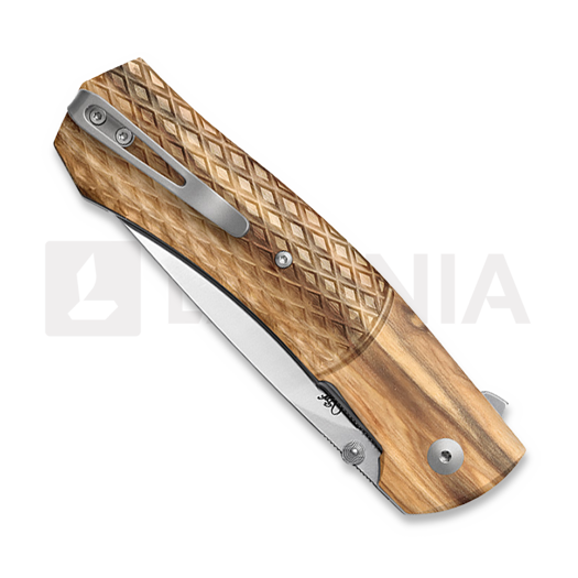 Viper Safe - Satin - Olive Wood k&auml;&auml;nt&ouml;veitsi V6018UL3D
