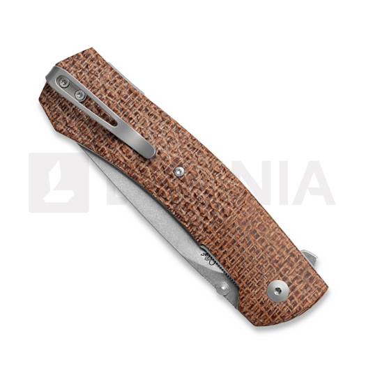 Viper Safe - Stonewashed - Burlap Canvas Micarta k&auml;&auml;nt&ouml;veitsi V6016IM3D