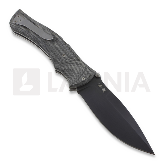 Viper Start D2 k&auml;&auml;nt&ouml;veitsi, micarta, musta V5860CN