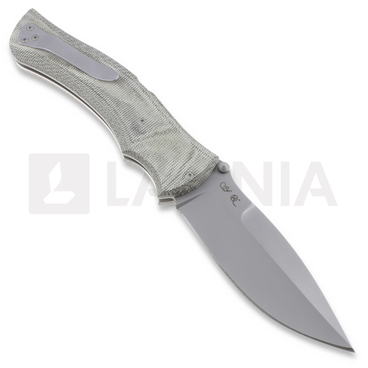 Viper Start N690Co k&auml;&auml;nt&ouml;veitsi, micarta, vihre&auml; V5850CV