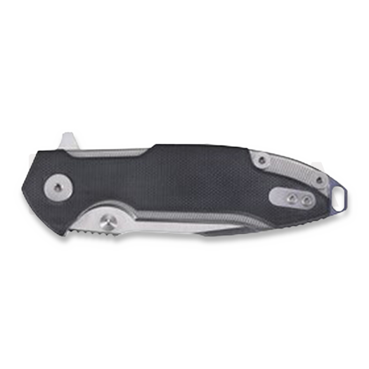 Viper Storm G10 Stonewashed kääntöveitsi, musta V5956GB