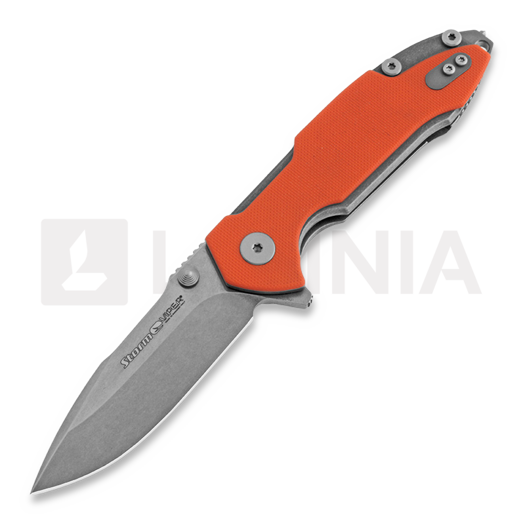 Viper Storm G10 Stonewashed kääntöveitsi, oranssi V5956GO