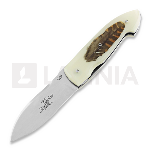 Viper Timeless kääntöveitsi, resin/woodcock feather V5400IN-BC