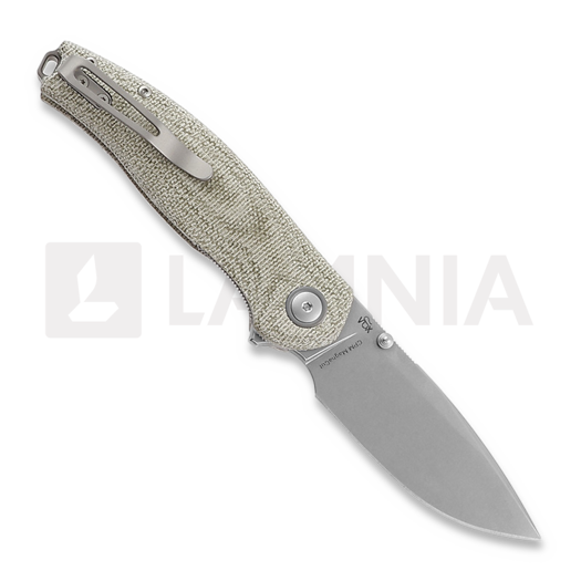 Zavírací nůž Viper Vale, Green Canvas Micarta V6006CV