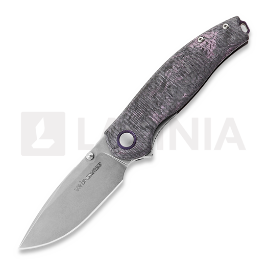 Viper Vale 접이식 나이프, Purple Dark Matter Carbon Fiber V6006FCP