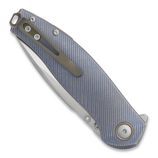 Viper Vale sulankstomas peilis, Titanium Blue + Bronze V6004TIBL