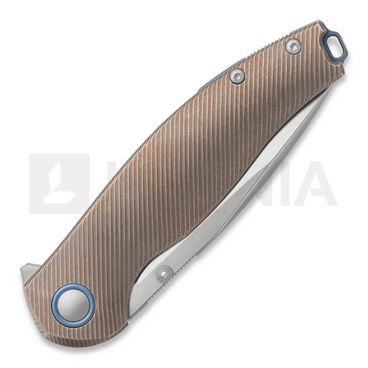 Coltello pieghevole Viper Vale, Titanium Bronze + Blue V6004TIBR