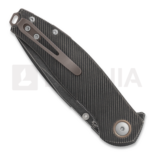 Coltello pieghevole Viper Vale, Titanium Dark Stonewash, bronze V6007DTBR