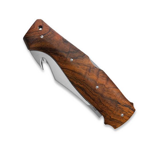 Viper Venator w/Gut Hook sulankstomas peilis, Cocobolo wood V5820CB