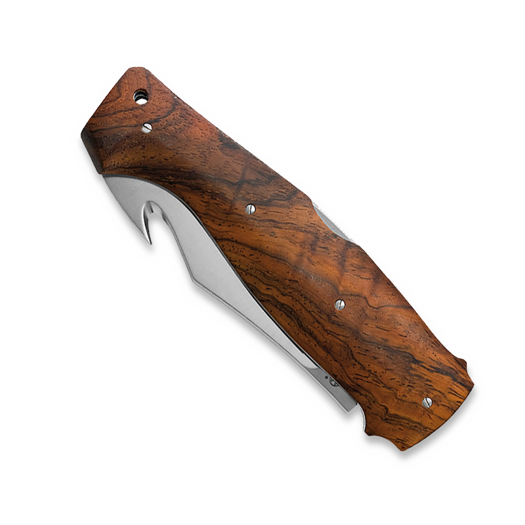 Viper Venator w/Gut Hook kääntöveitsi, Cocobolo wood V5820CB
