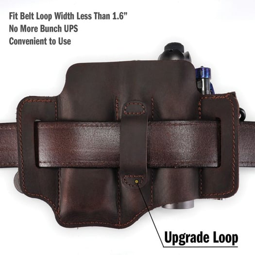 Pouzdro Viperade PJ36 Multi Tool Belt Organizer, hnědá