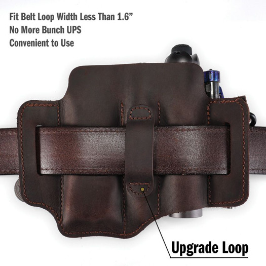 Fodero Viperade PJ36 Multi Tool Belt Organizer, marrone