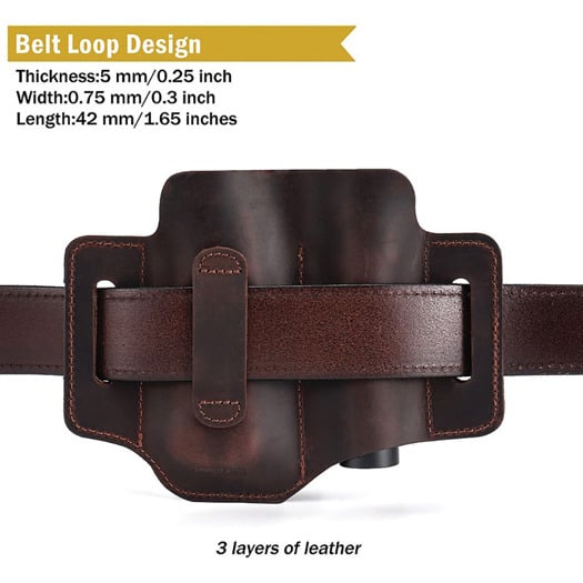 Viperade PL3 Multi Tool Belt Organizer sheath, brown