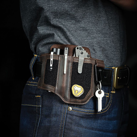 Viperade PL3 Multi Tool Belt Organizer sheath, brown