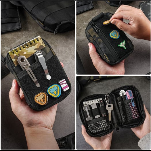 Viperade VE26 EDC 8-Pocket Organizer, black