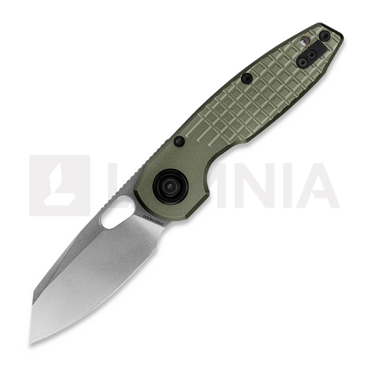 Vosteed Ankylo - Stonewash - Aluminium fällkniv, grön