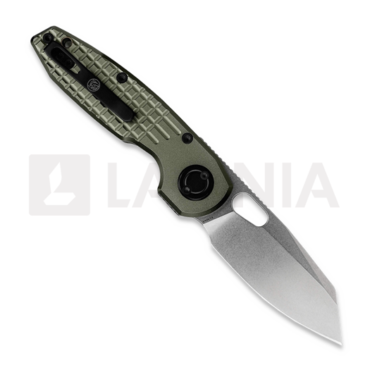 Vosteed Ankylo - Stonewash - Aluminium sulankstomas peilis, žalia