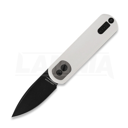 Vosteed Corgi Pup - Blackwash - G10 összecsukható kés, fehér