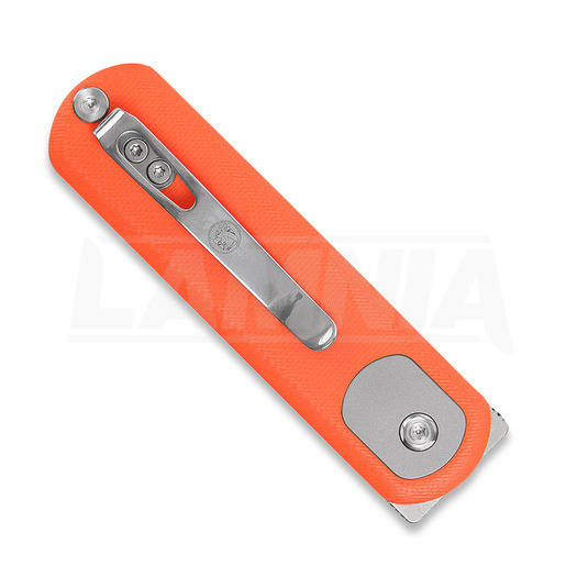 Coltello pieghevole Vosteed Corgi Pup - Satin - G10, arancione