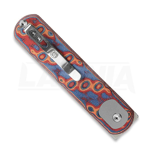 Vosteed Corgi - Satin - Micarta sulankstomas peilis, copper raindrop