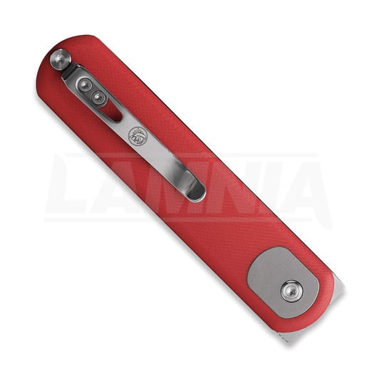 Vosteed Corgi - Satin Sheepsfoot - G10 sklopivi nož, crvena