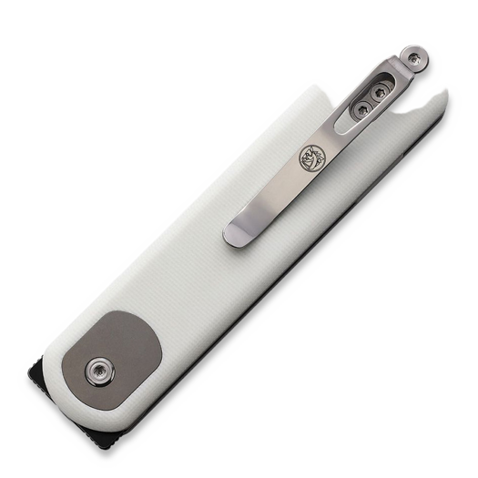 Briceag Vosteed Corgi Trek Lock - G-10 White - B/W Drop