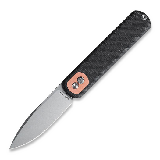 Navalha Vosteed Corgi Trek Lock - Micarta Black - S/W Drop