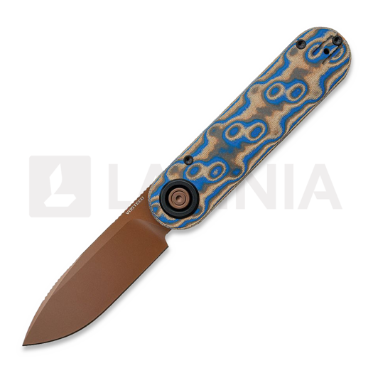Liigendnuga Vosteed Corgi-V 295 - Copper Dune - Blue Ocean Micarta/Aluminum