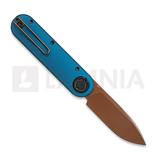 Складной нож Vosteed Corgi-V 295 - Copper Dune - Blue Ocean Micarta/Aluminum