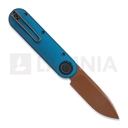 Coltello pieghevole Vosteed Corgi-V 295 - Copper Dune - Blue Ocean Micarta/Aluminum